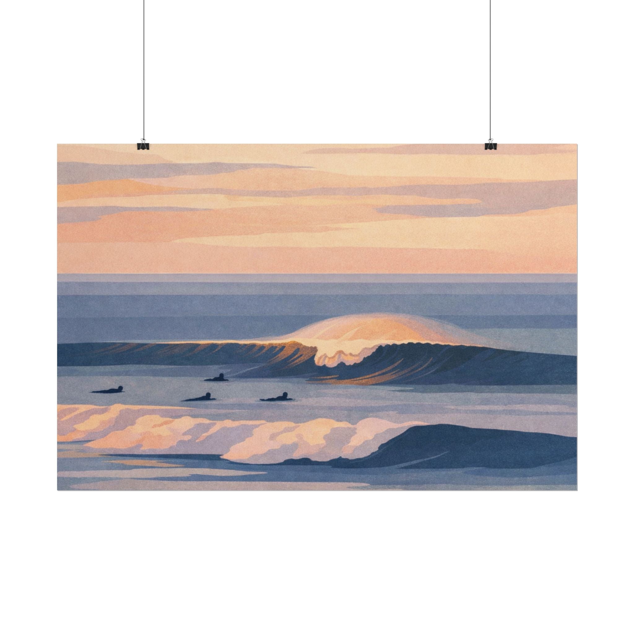 Sunset Cliffs Poster