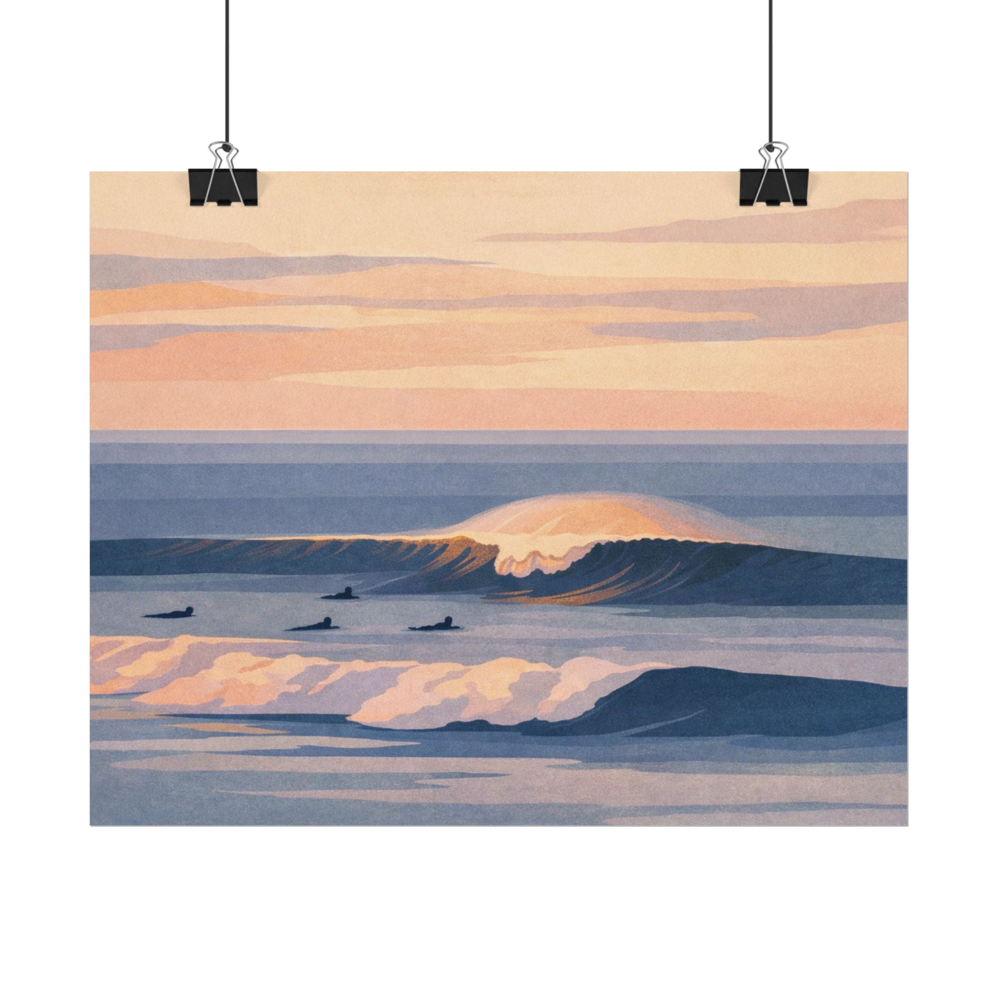 Sunset Cliffs Poster
