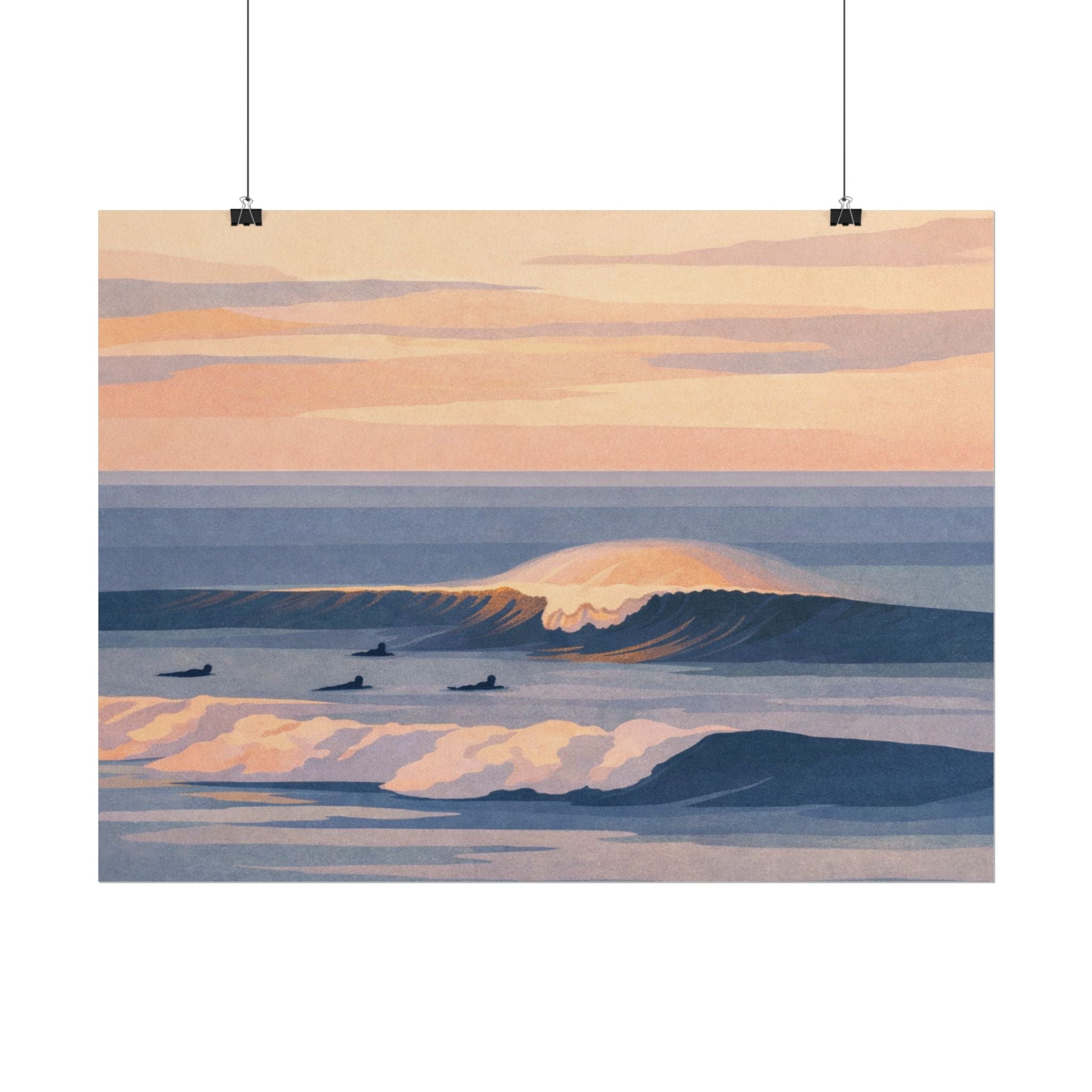Sunset Cliffs Poster