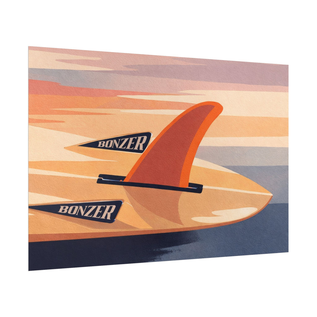 Bonzer Surfboard Poster #1