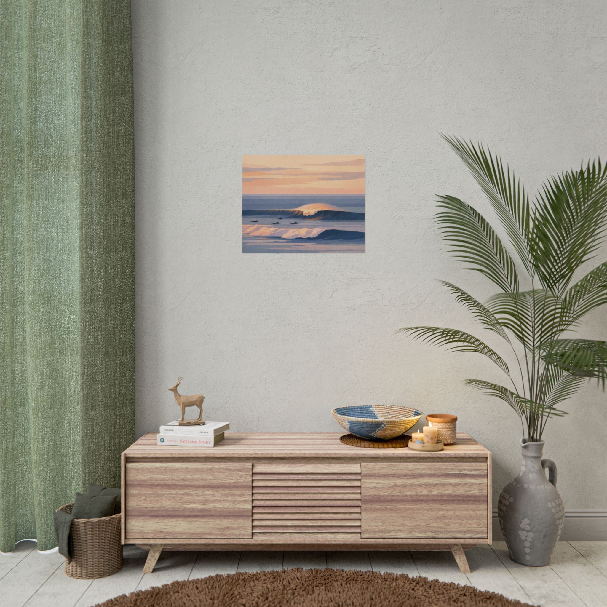 Sunset Cliffs Poster