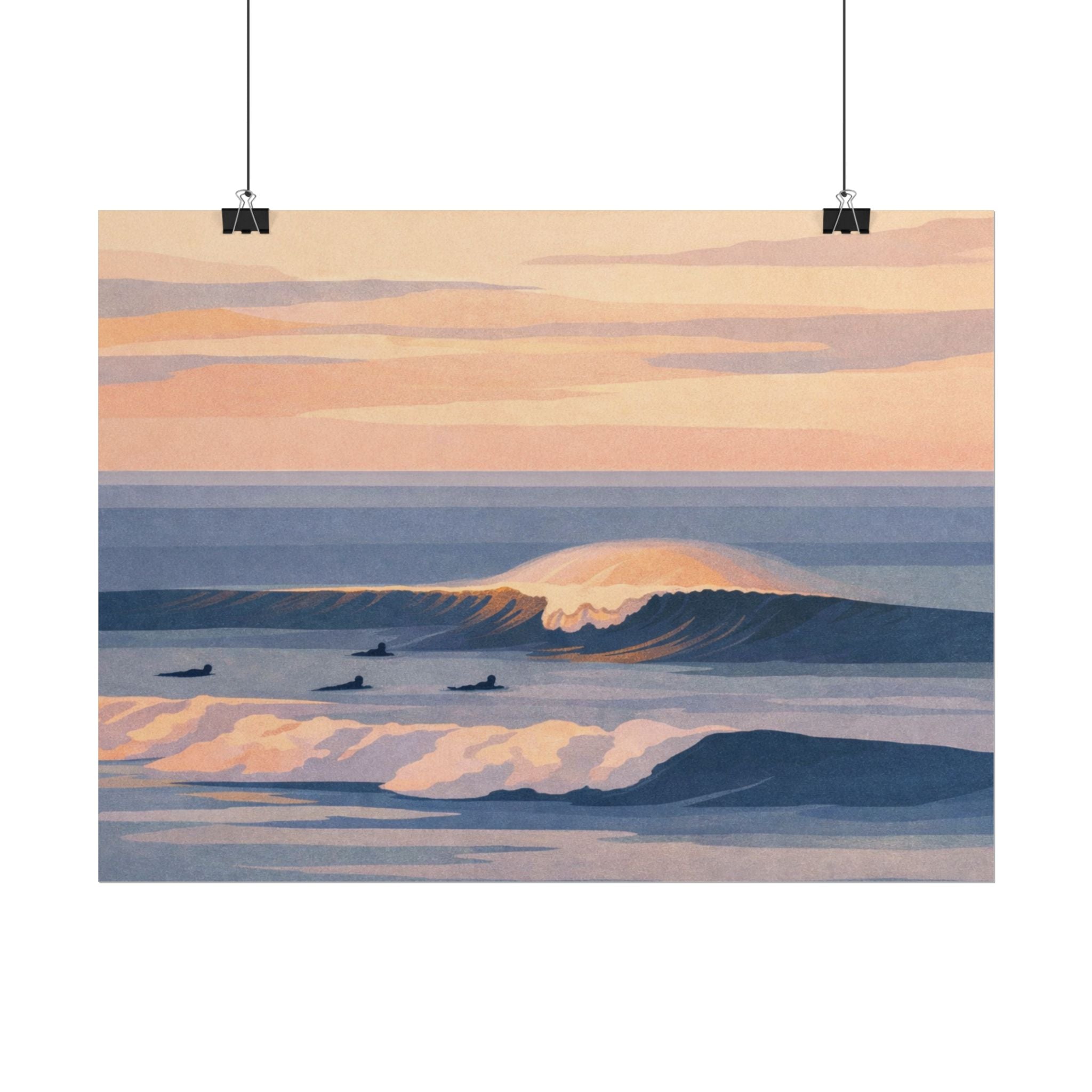 Sunset Cliffs Poster