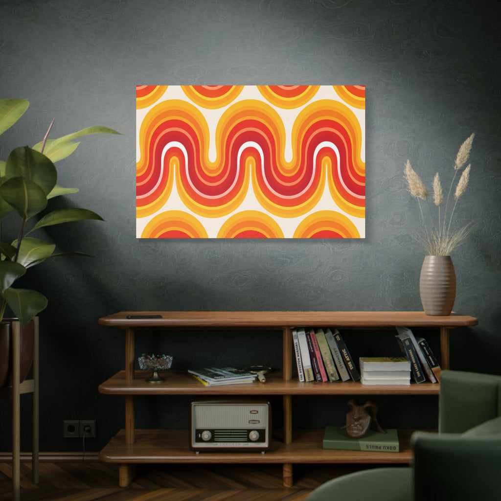 Sunset Wave Canvas Art