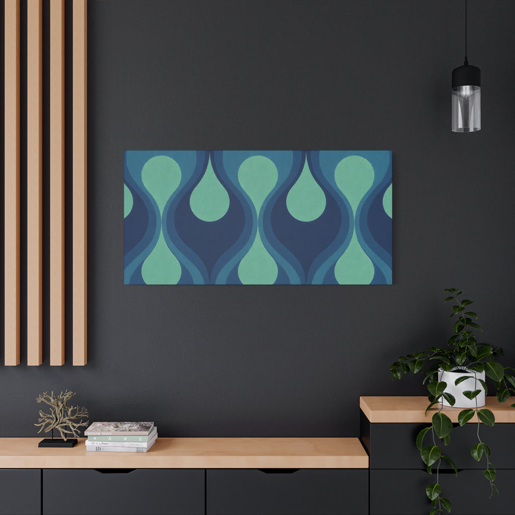 Water Droplets Canvas Print