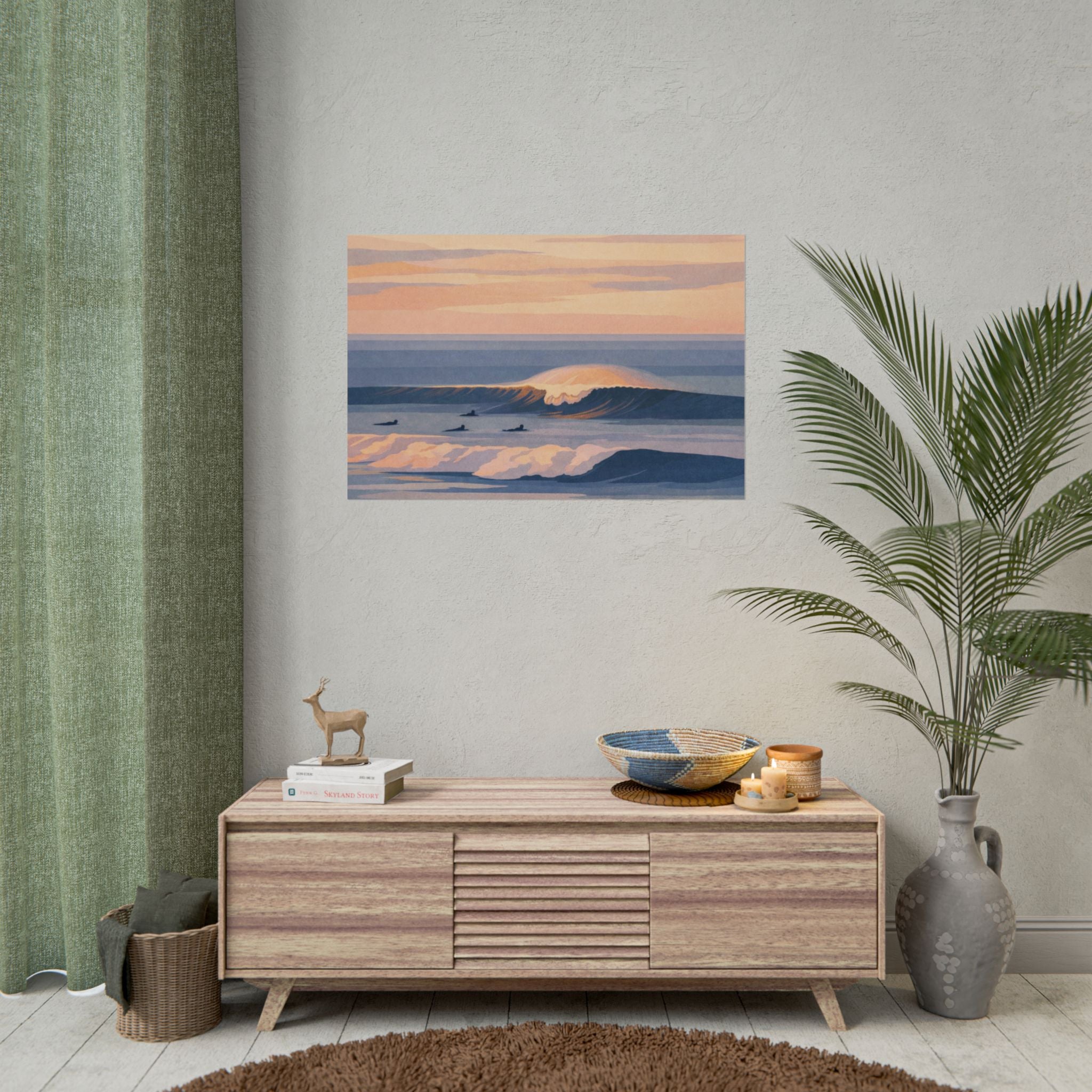 Sunset Cliffs Poster