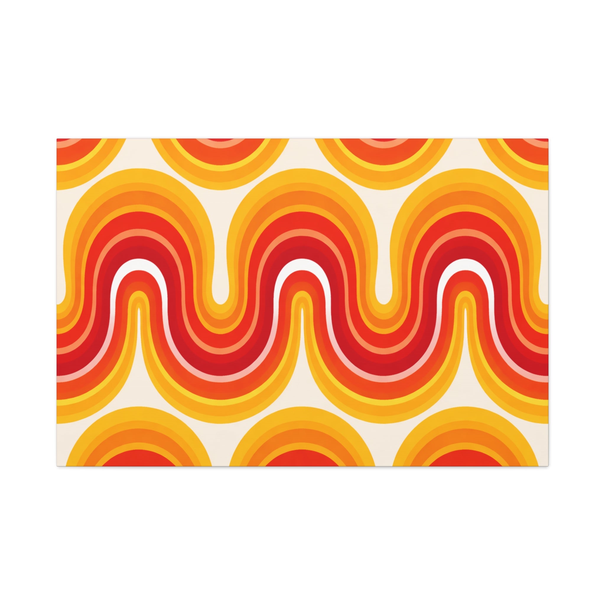 Sunset Wave Canvas Art