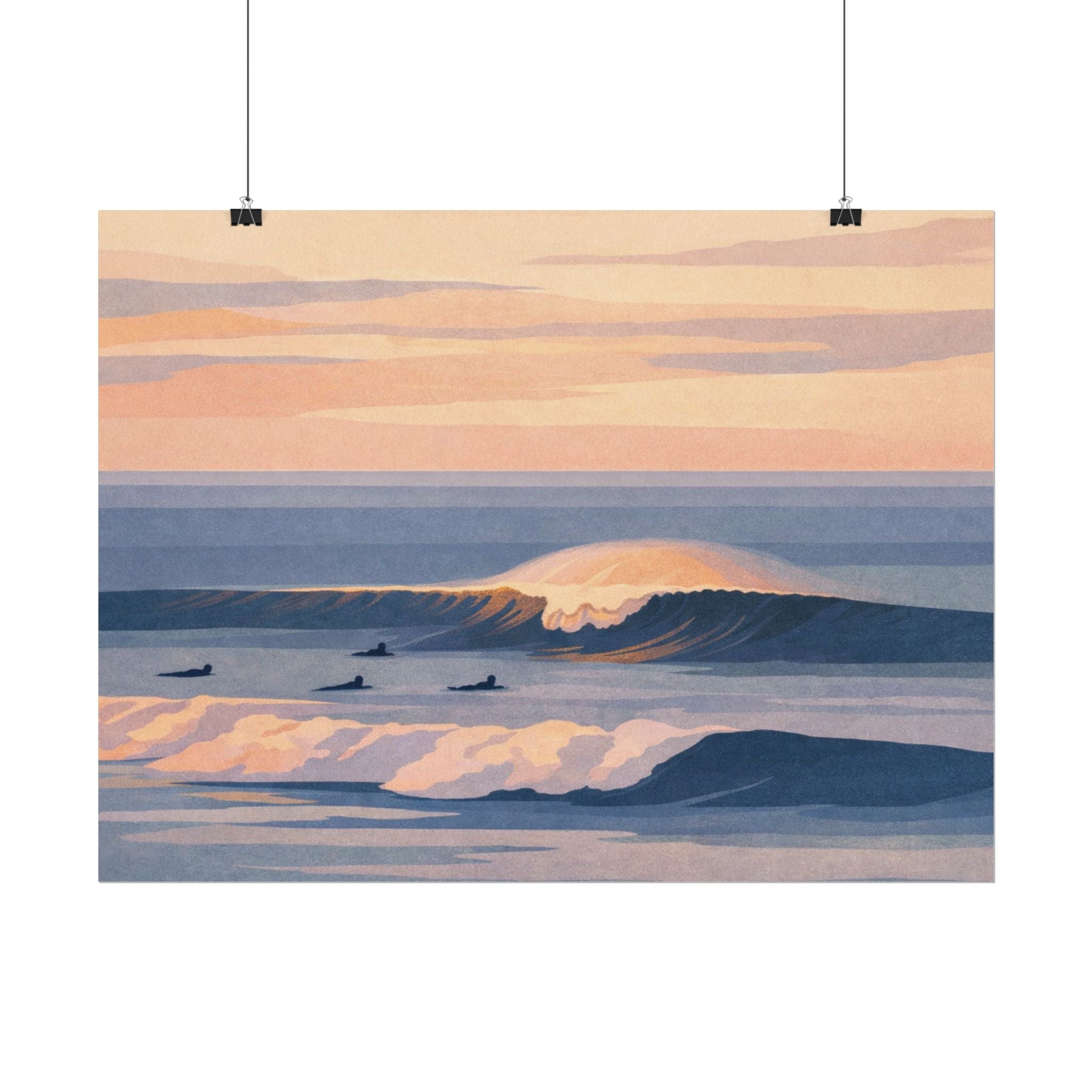 Sunset Cliffs Poster