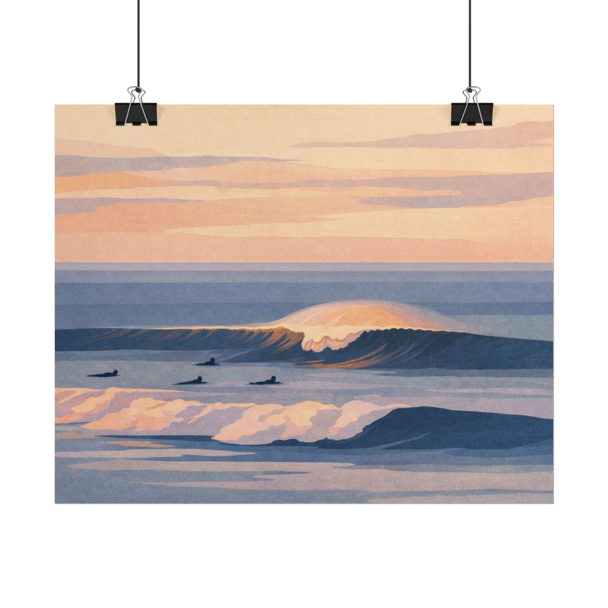 Sunset Cliffs Poster