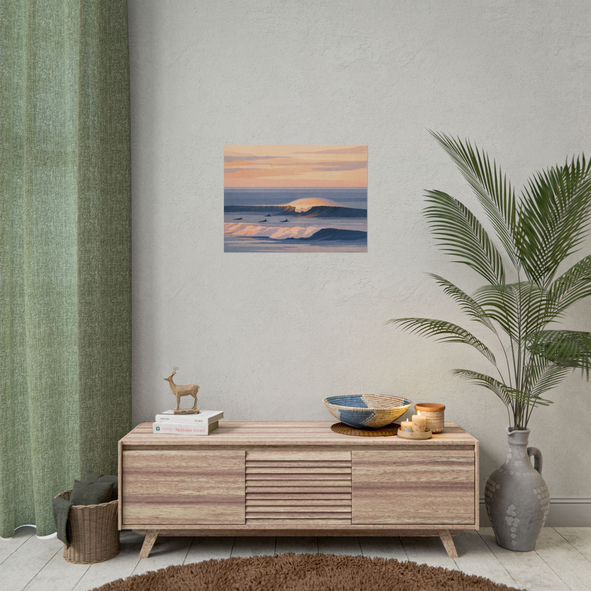 Sunset Cliffs Poster