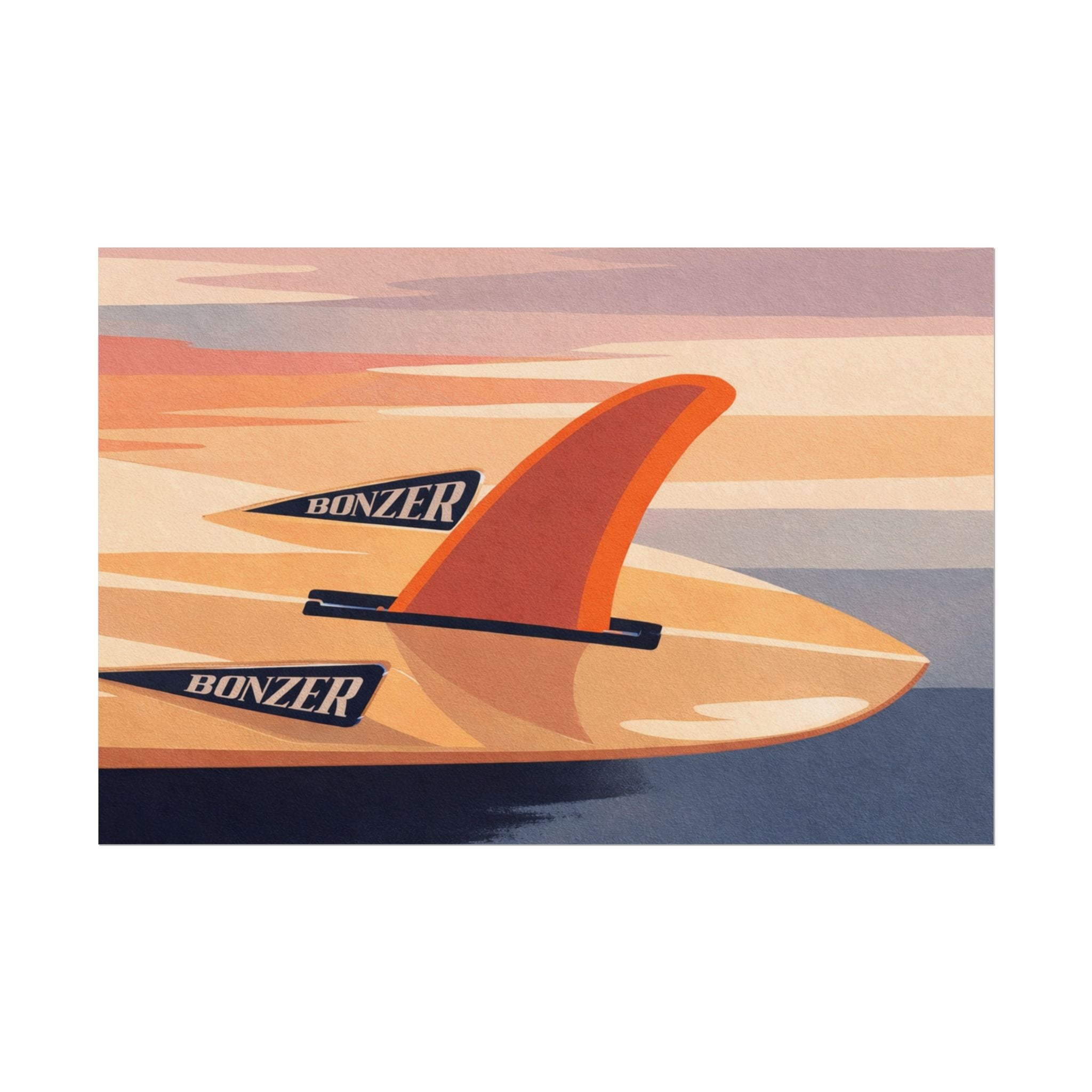 Bonzer Surfboard Poster #1