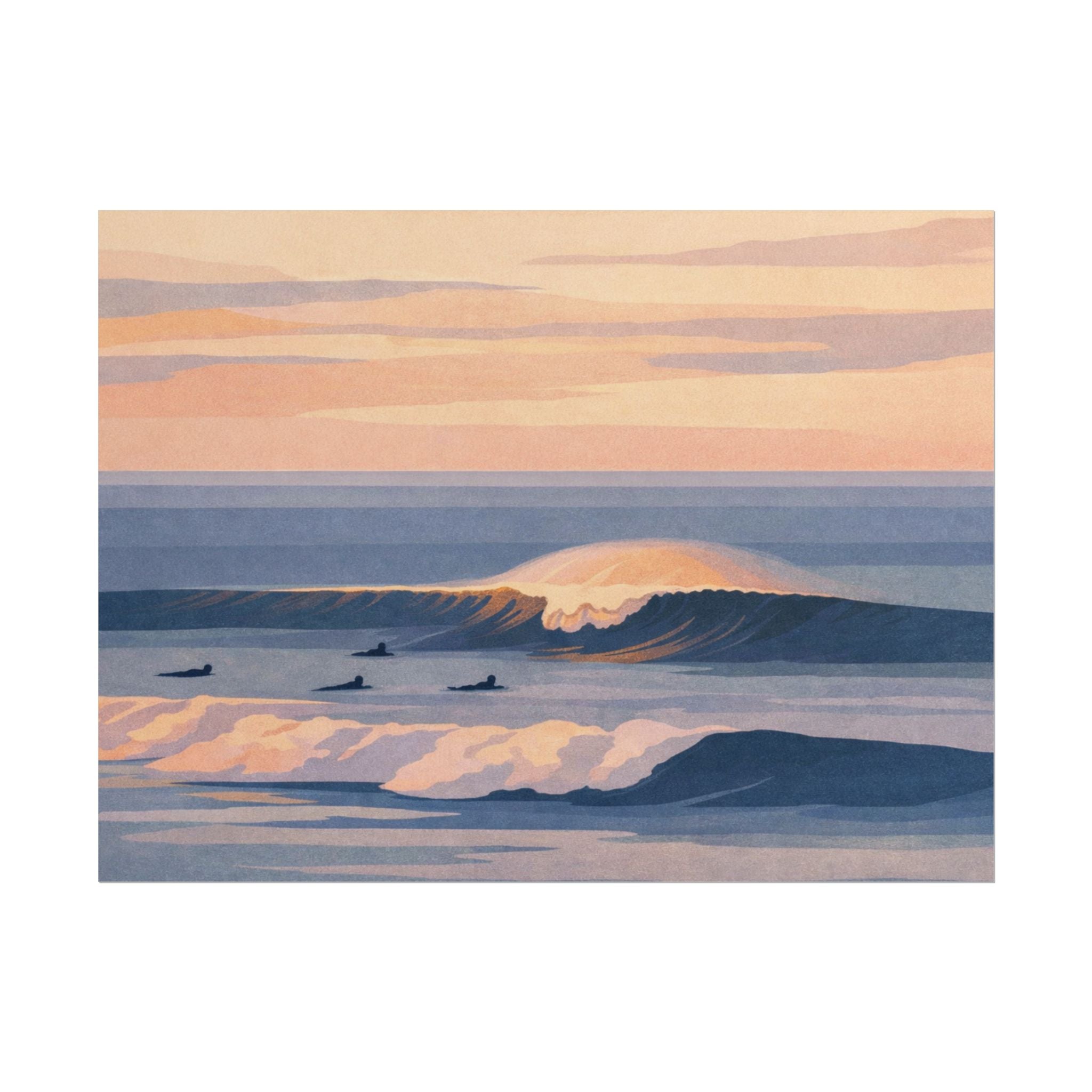 Sunset Cliffs Poster